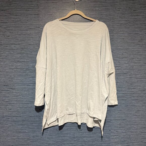 MER-SEA Catalina Slub Tee One Size Light Blue - Picture 3 of 9